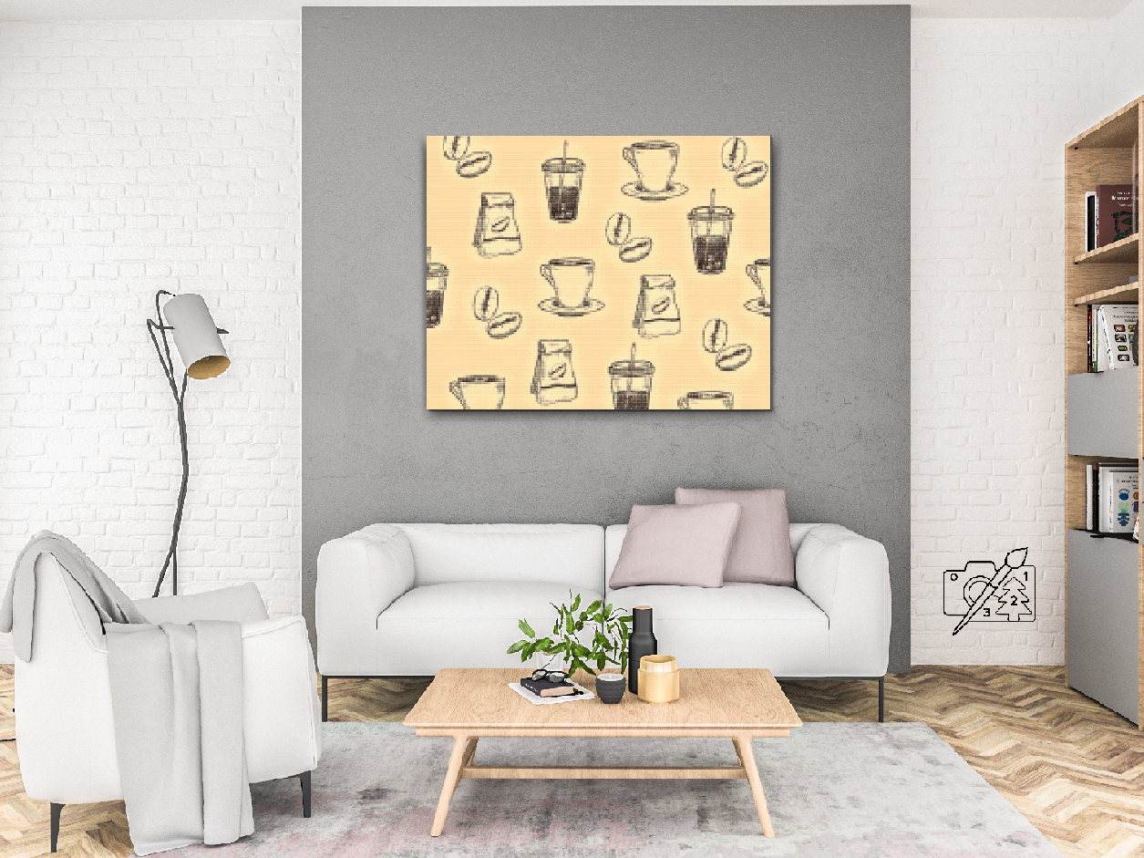Diamond Paint - Koffein