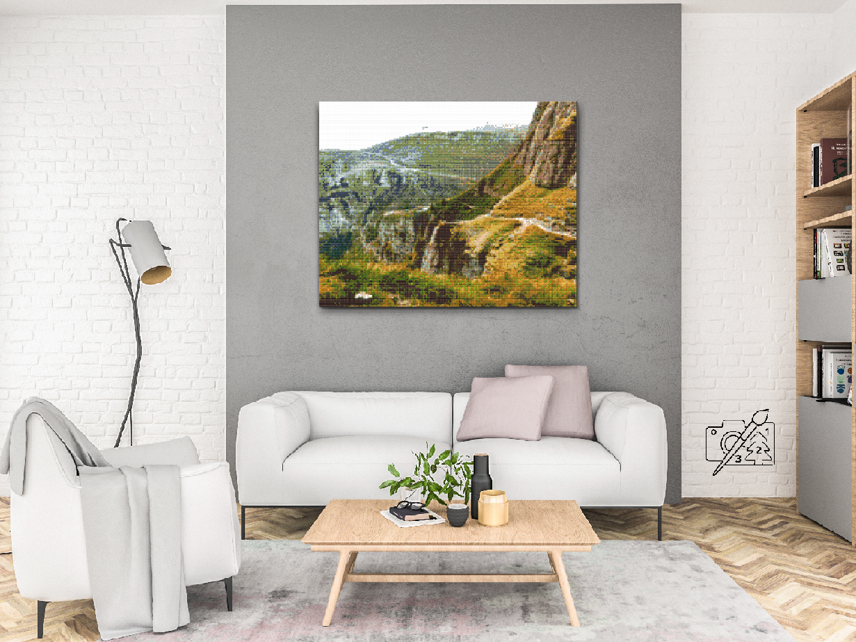 Diamond Paint - Bucegi-bjergene, Rumænien 3