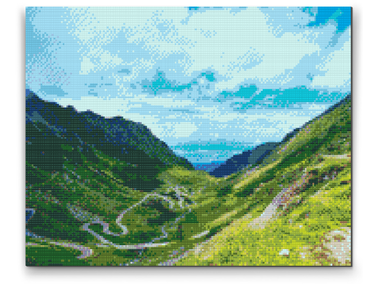 Diamond Paint - Transfagarasan-ruten i Rumænien 3