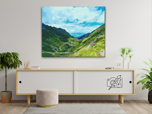 Diamond Paint - Transfagarasan-ruten i Rumænien 3