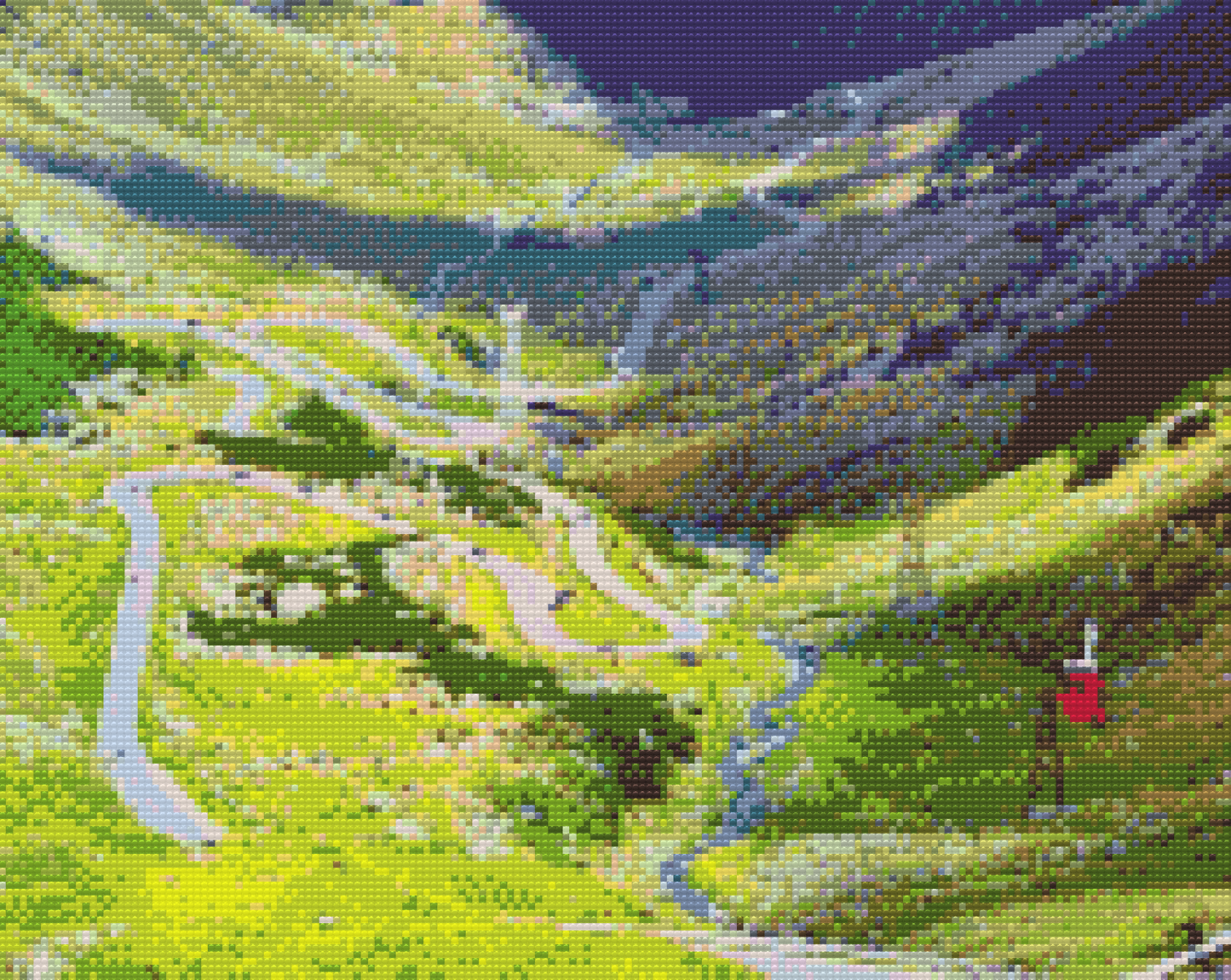 Diamond Paint - Transfagarasan-ruten i Rumænien 2