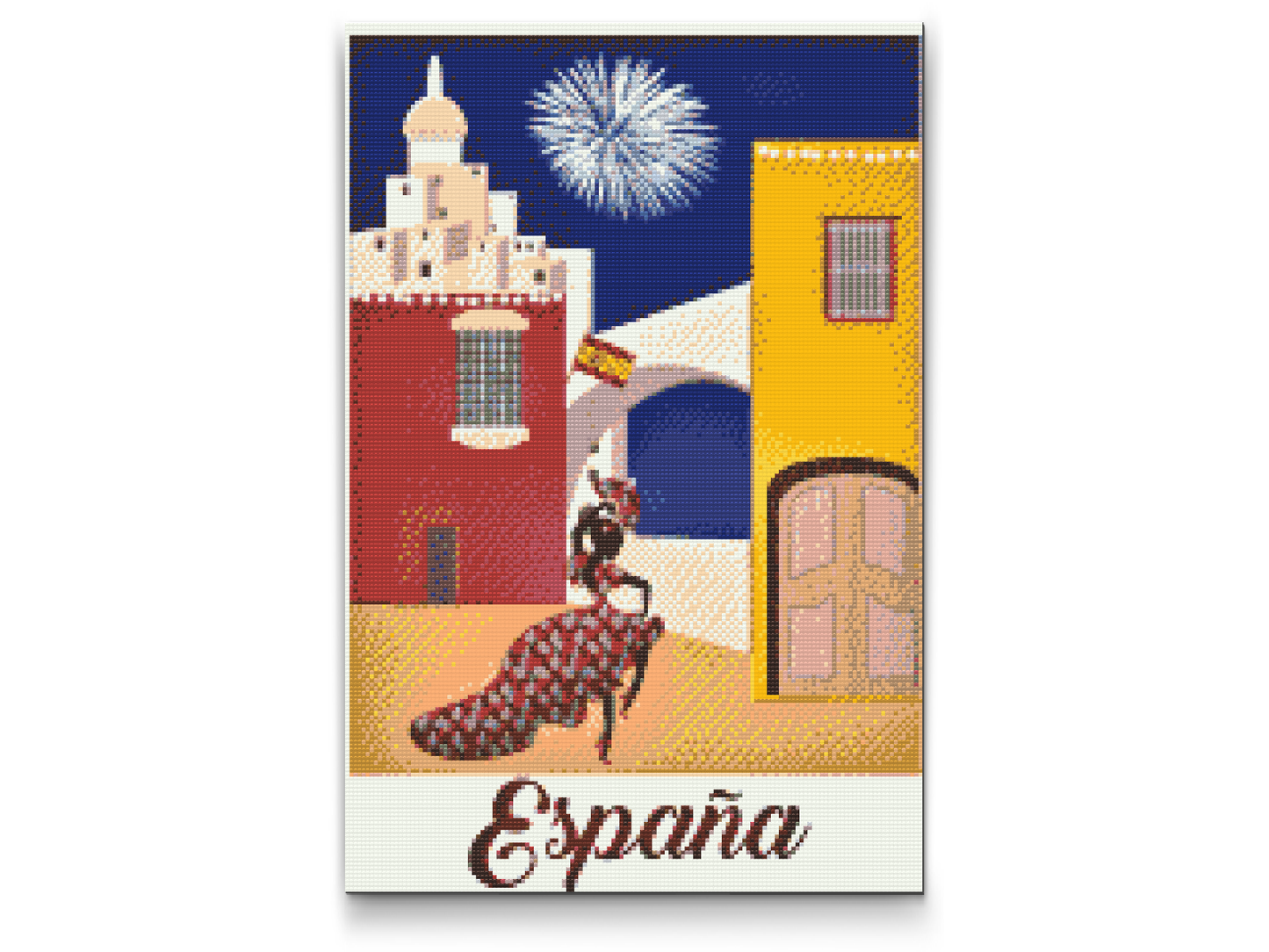 Diamond Paint - Rejser gennem Spanien 2