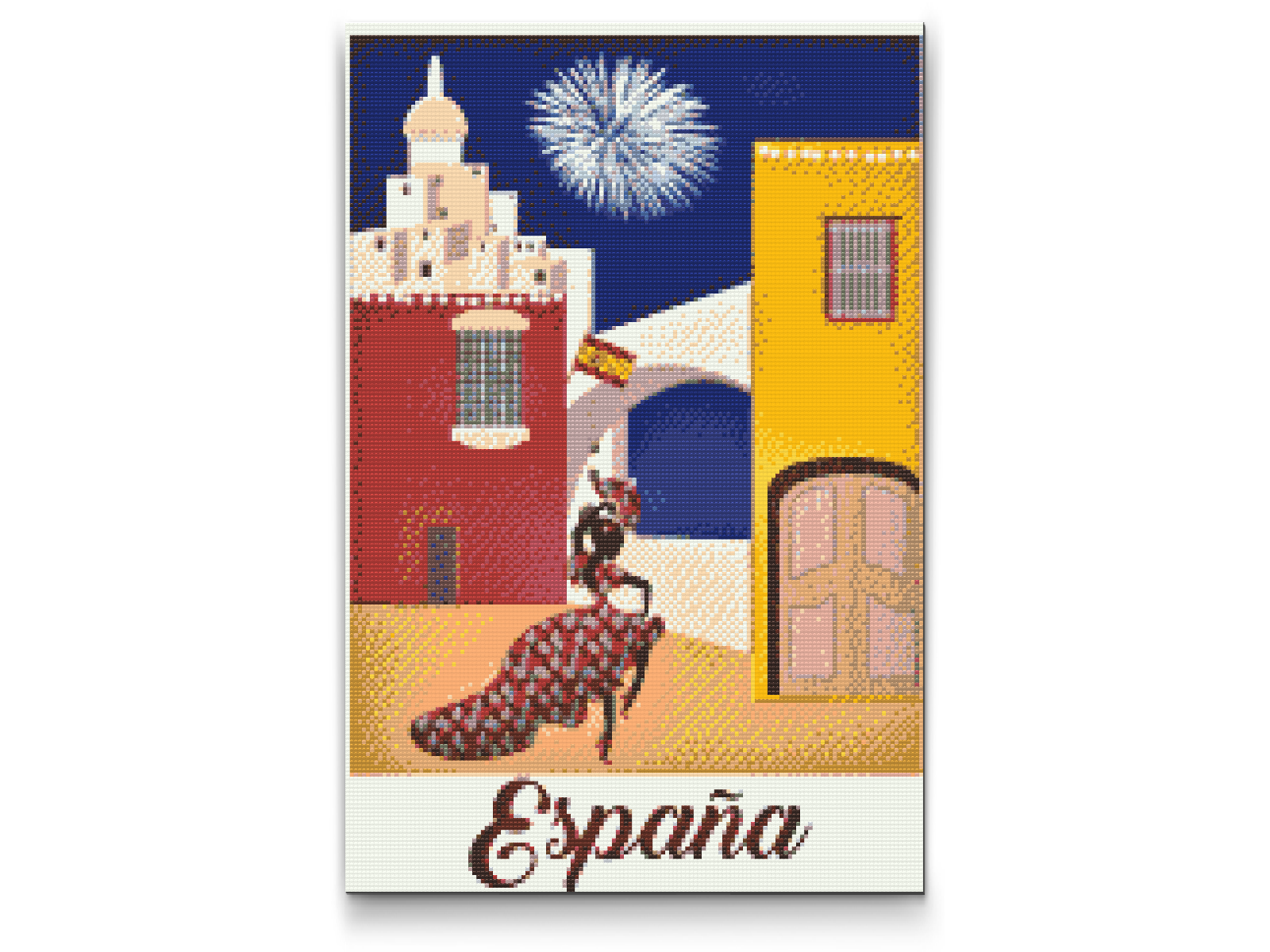 Diamond Paint - Rejser gennem Spanien 2