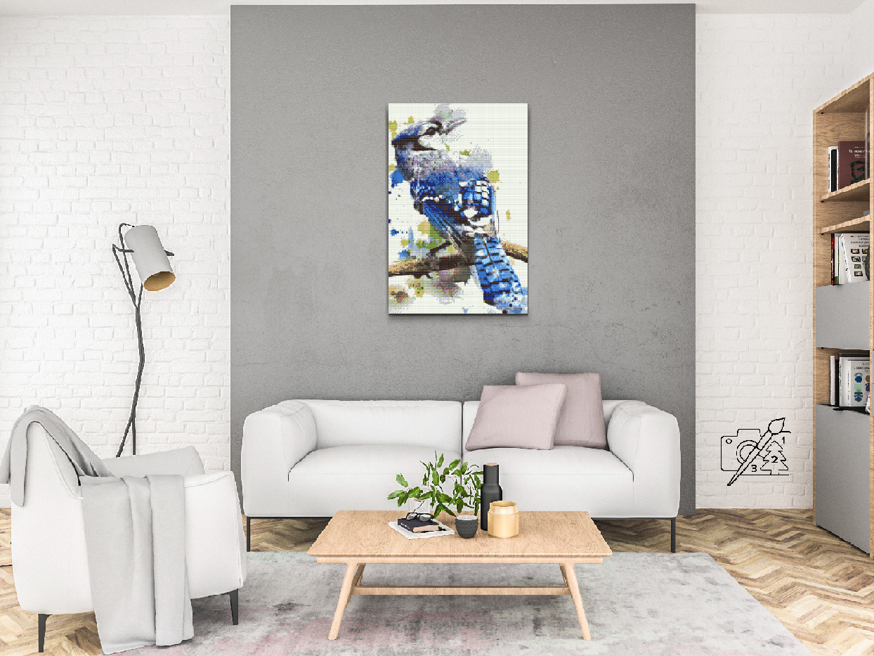 Diamond Paint - Cyanocitta