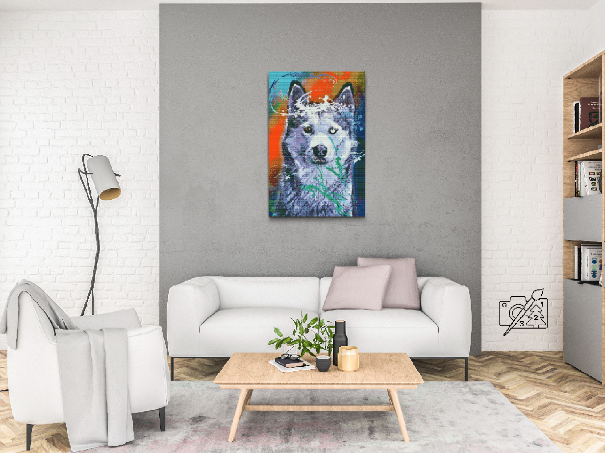 Diamond Paint - Portræt af en hund