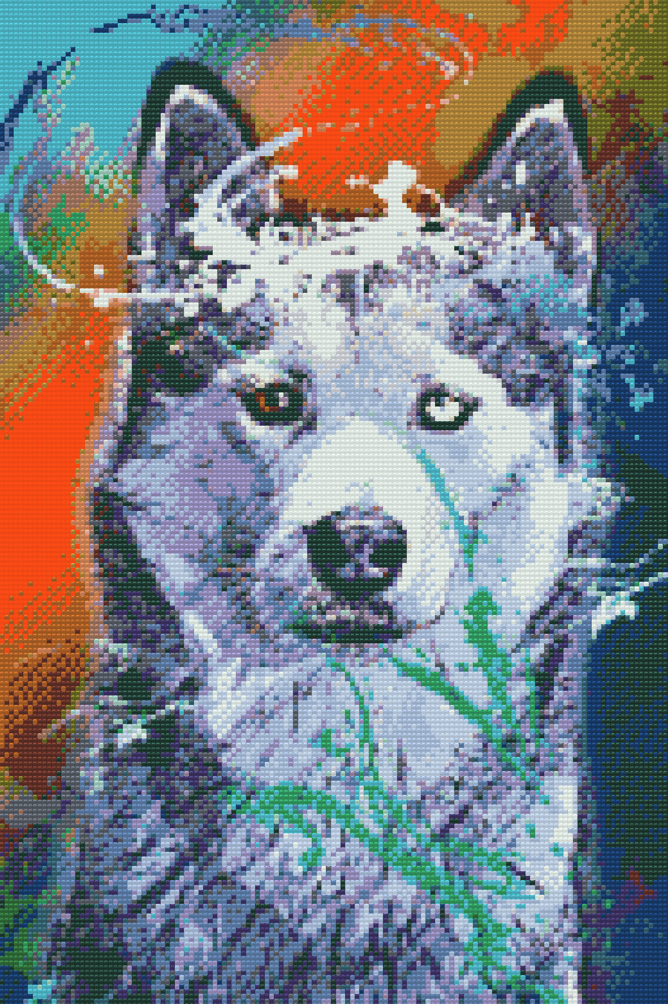 Diamond Paint - Portræt af en hund