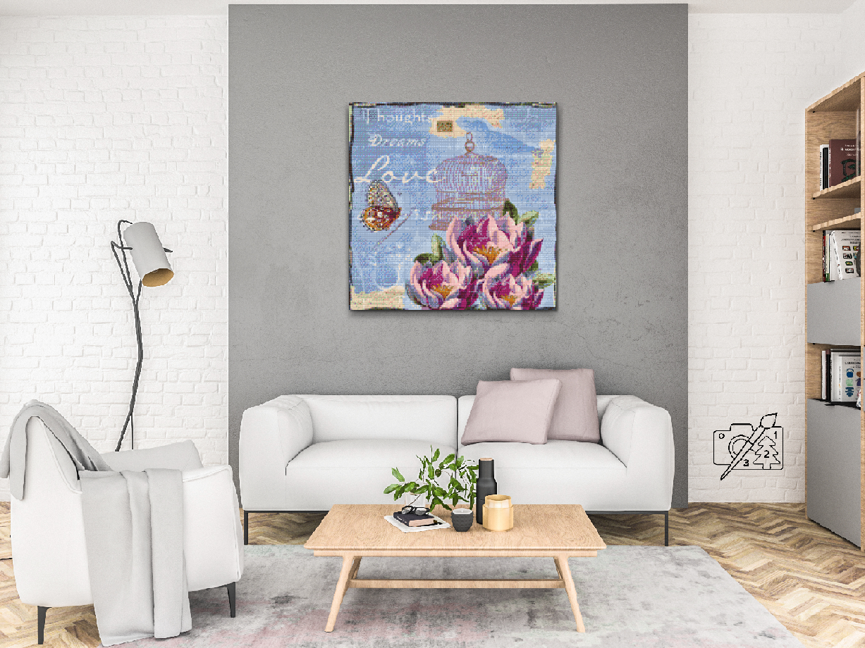 Diamond Paint - Frihedens Bur