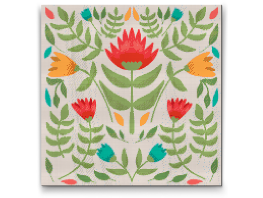 Diamond Paint - Tulipanernes baggrund