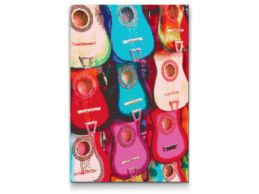 Diamond Paint - Guitarer