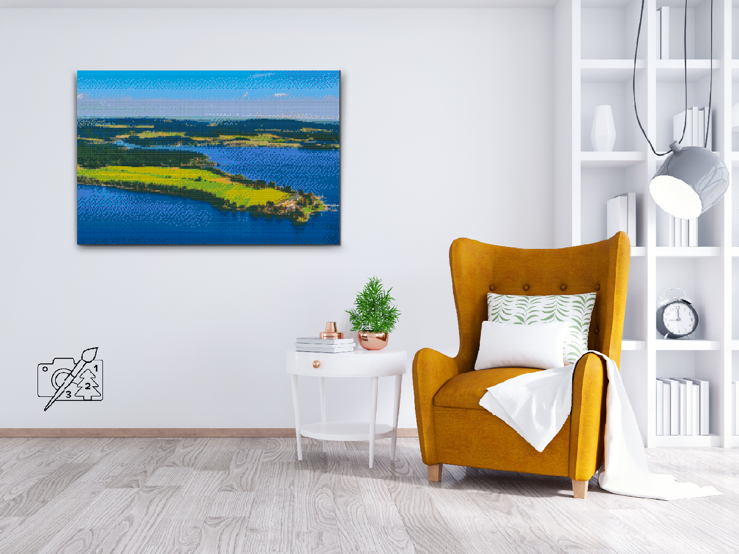 Diamond Paint - Lipno Reservoir 2