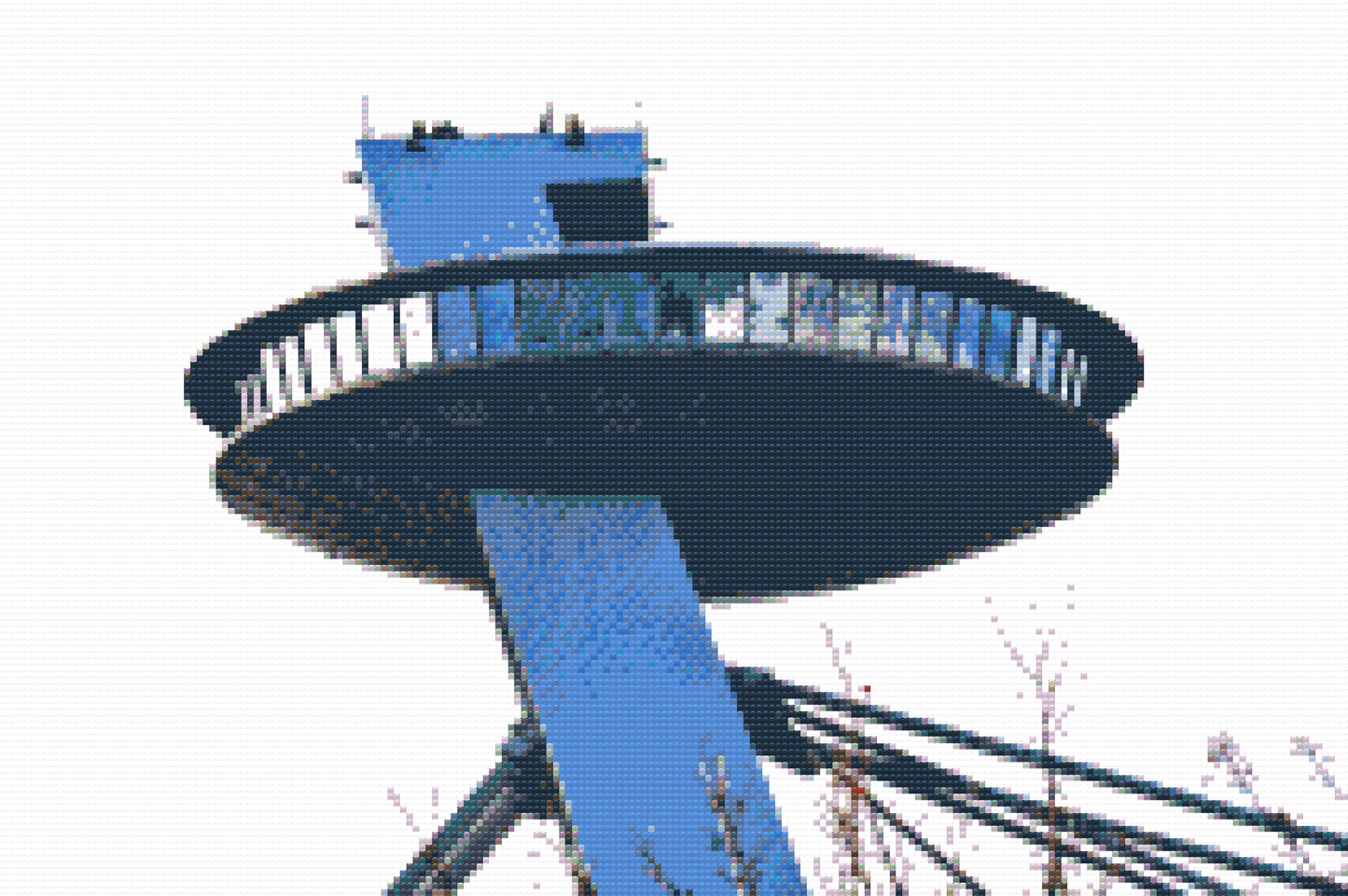 Diamond Paint - Ufo Bratislava