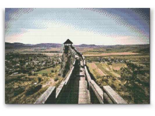 Diamond Paint - Vagttårnet Boldogko, Ungarn