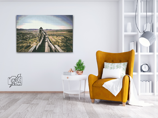 Diamond Paint - Vagttårnet Boldogko, Ungarn