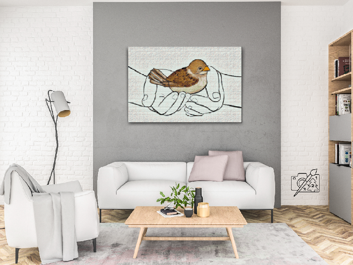 Diamond Paint - Kærlighed til dyr