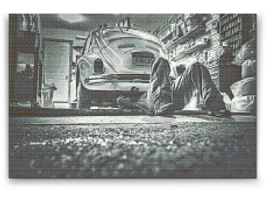 Diamond Paint - Bilmekaniker