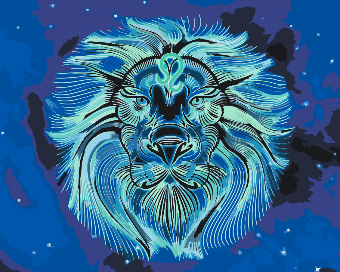 Paint by number - Leo