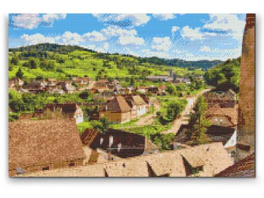 Diamond Paint - Biertan Landsby, Rumænien