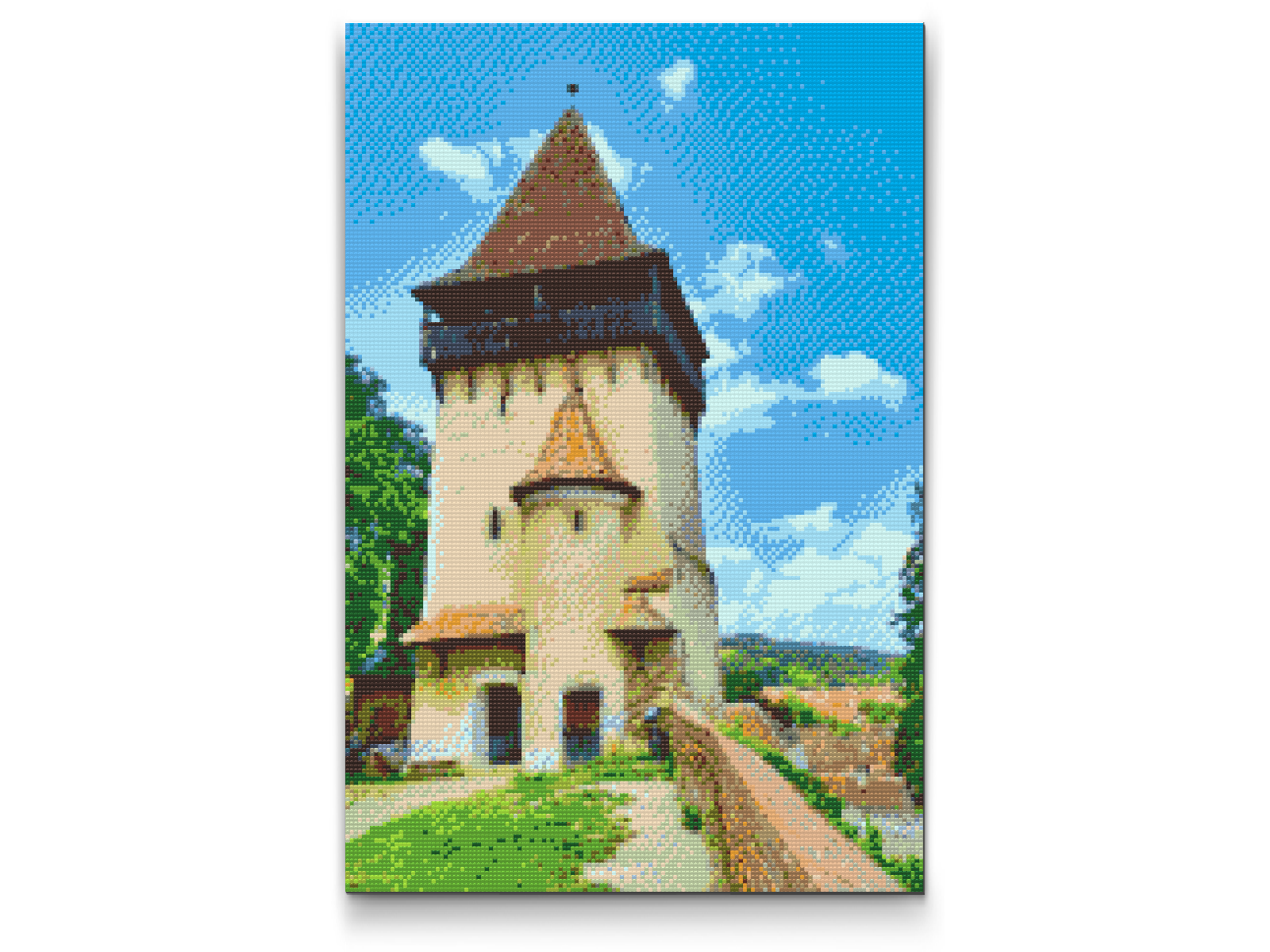 Diamond Paint - Bierta Kirke, Rumænien