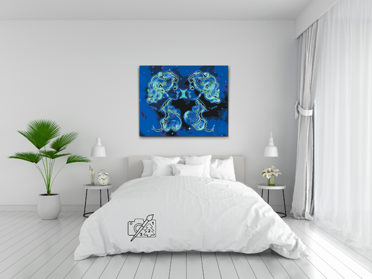 Paint by number - Tvillingerne