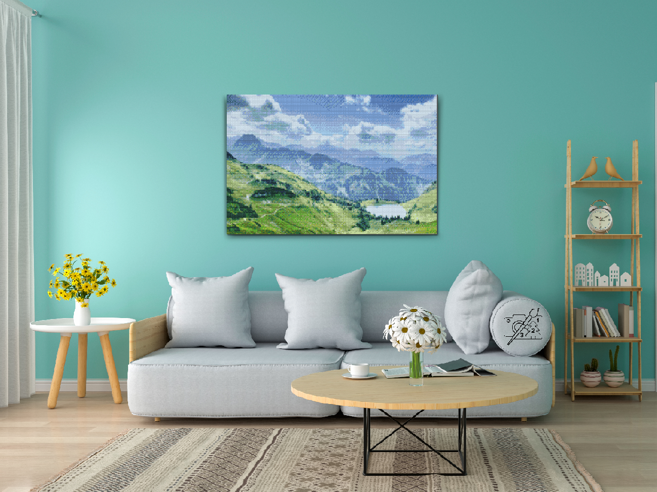 Diamond Paint - Oberstorf-Alperne