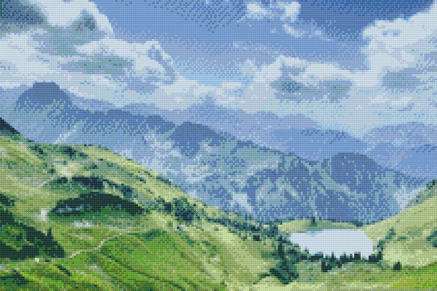 Diamond Paint - Oberstorf-Alperne