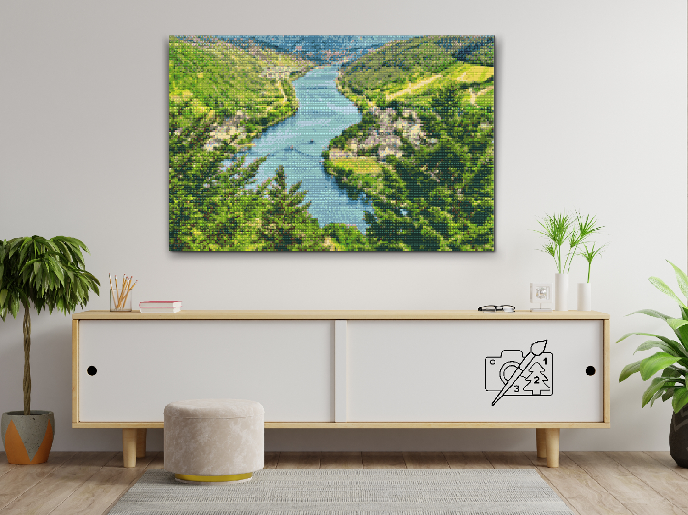 Diamond Paint - Floden Moselle