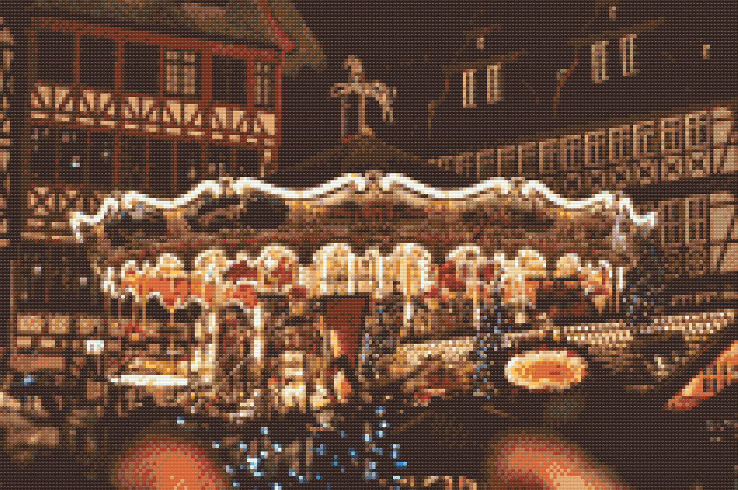 Diamond Paint - Jul i Frankfurt