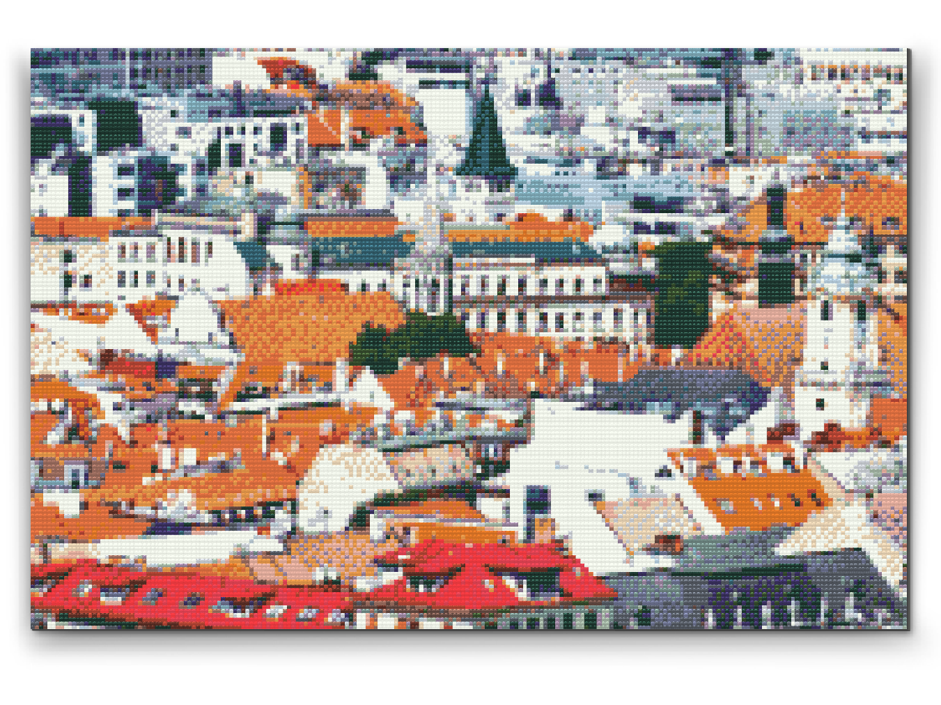 Diamond Paint - Bratislava byudsigt