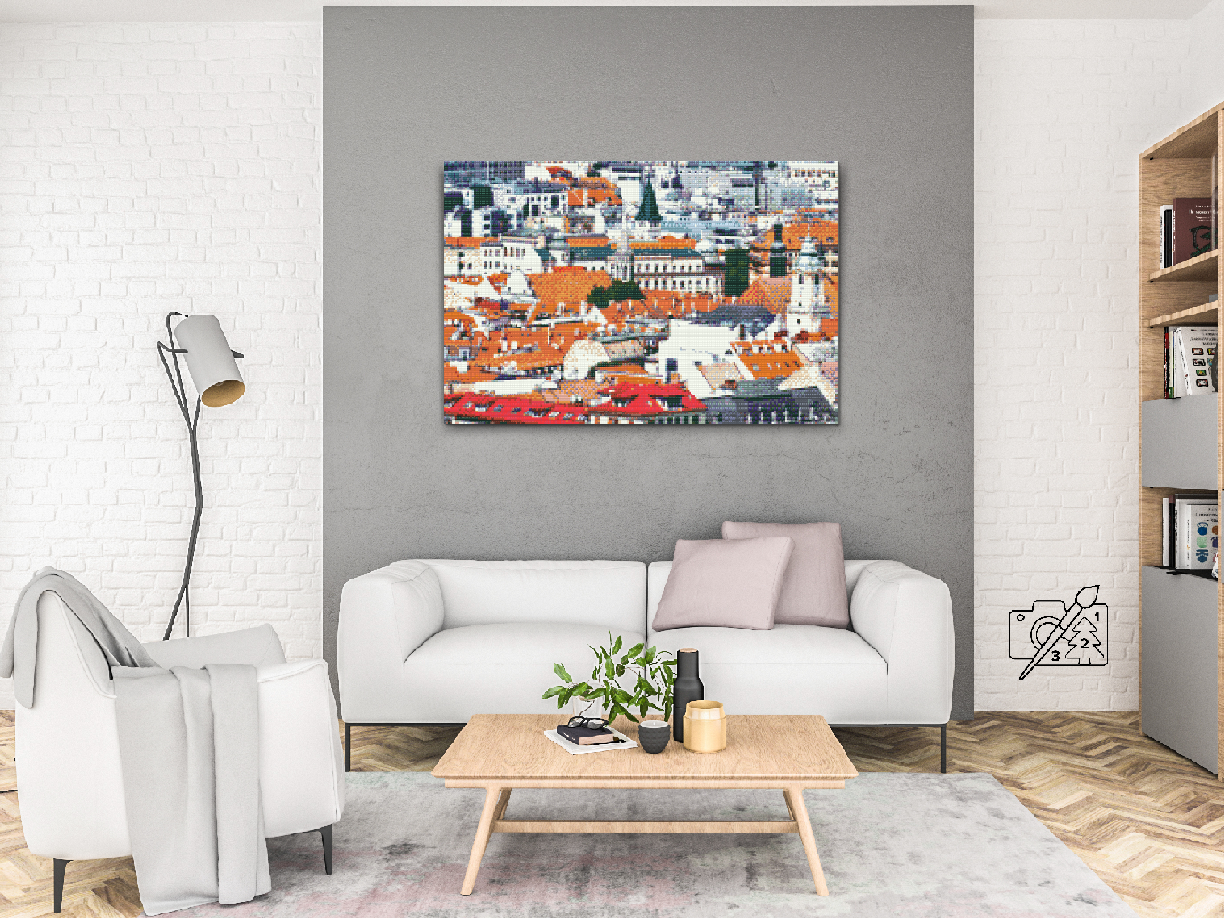 Diamond Paint - Bratislava byudsigt