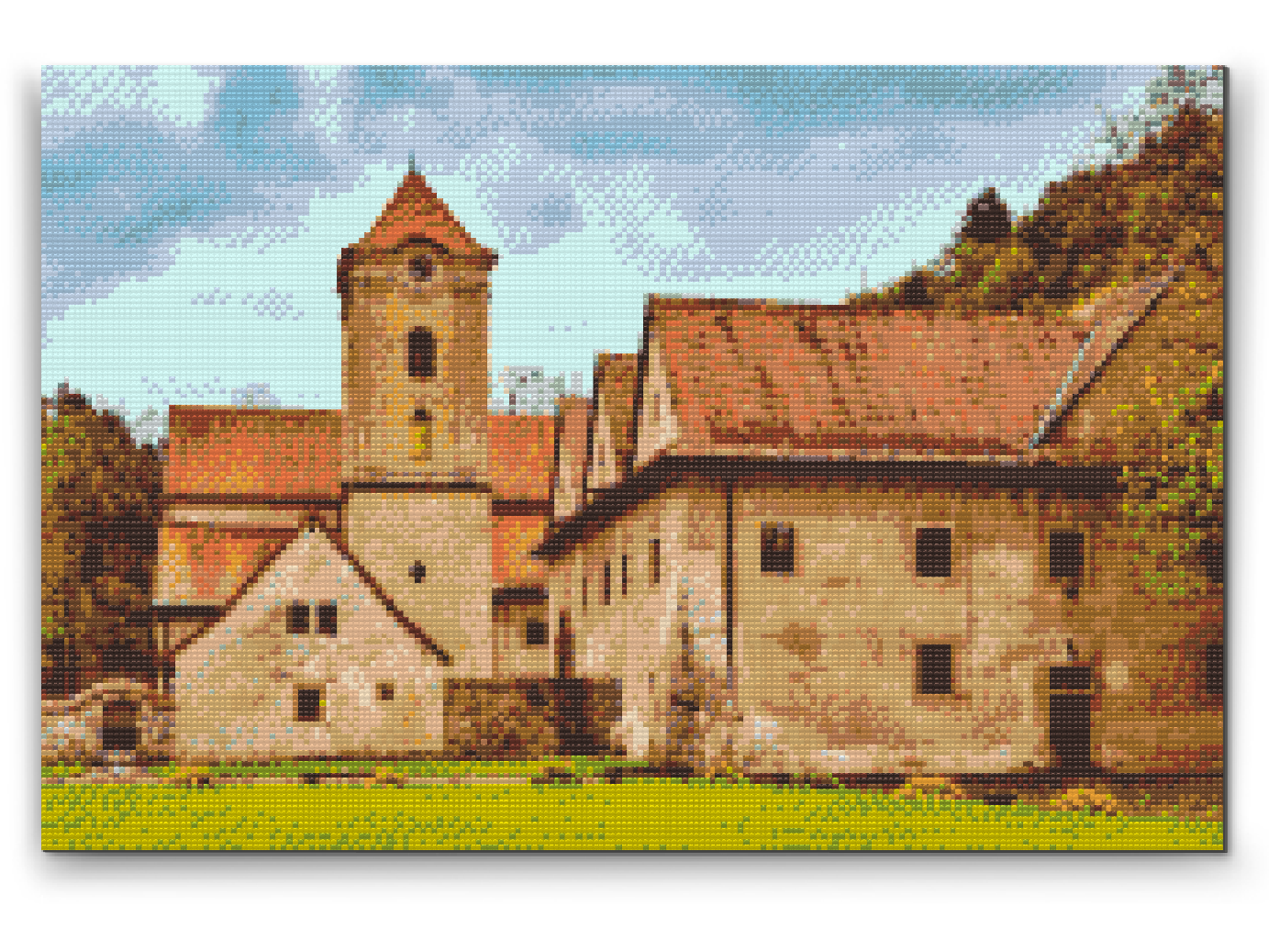 Diamond Paint - Røde Kloster, Slovakiet