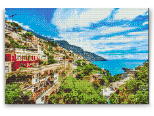 Diamond Paint - Amalfikysten, Italien