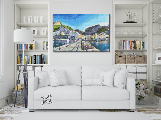 Diamond Paint - Amalfi, Italien