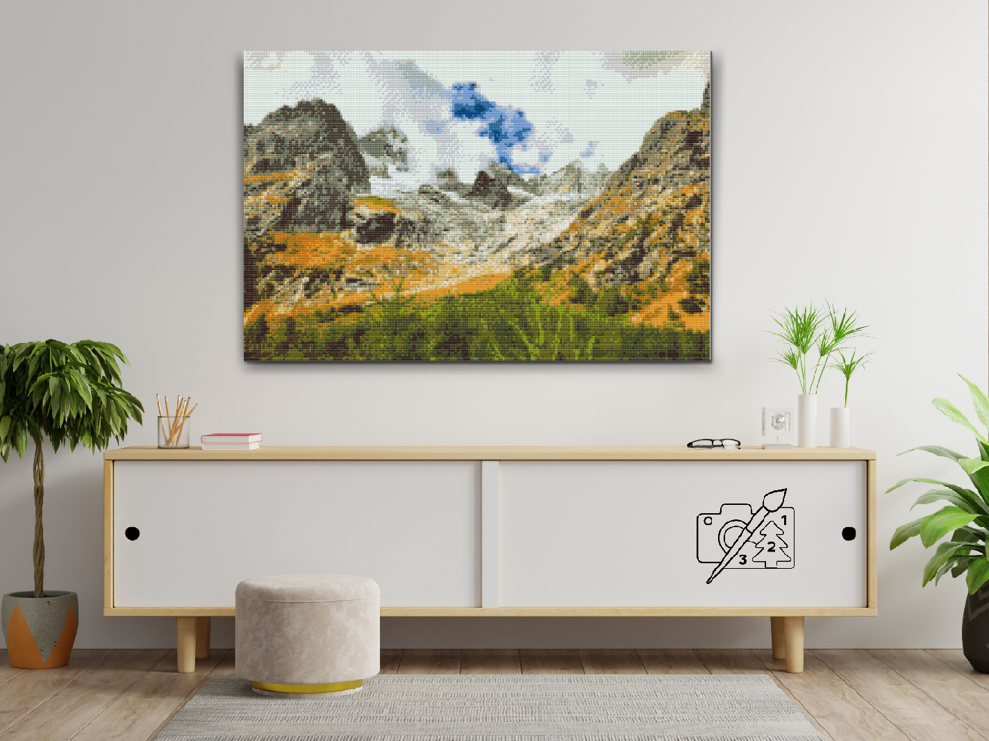Diamond Paint - Mont Blanc
