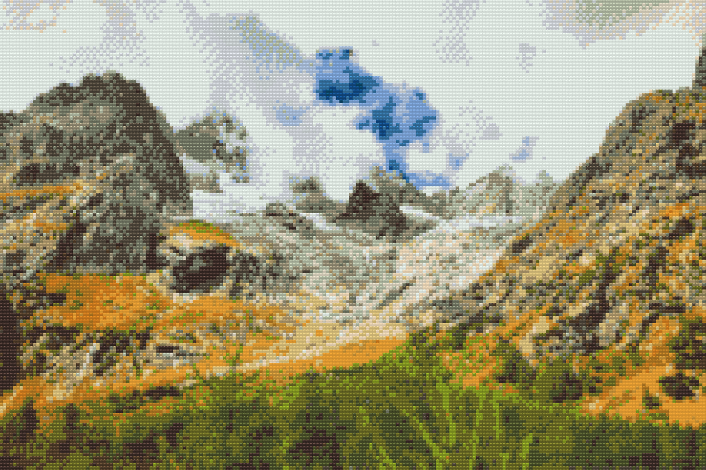 Diamond Paint - Mont Blanc