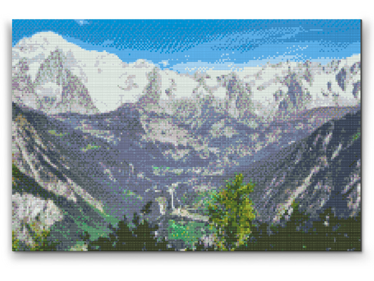 Diamond Paint - Mont Blanc 2