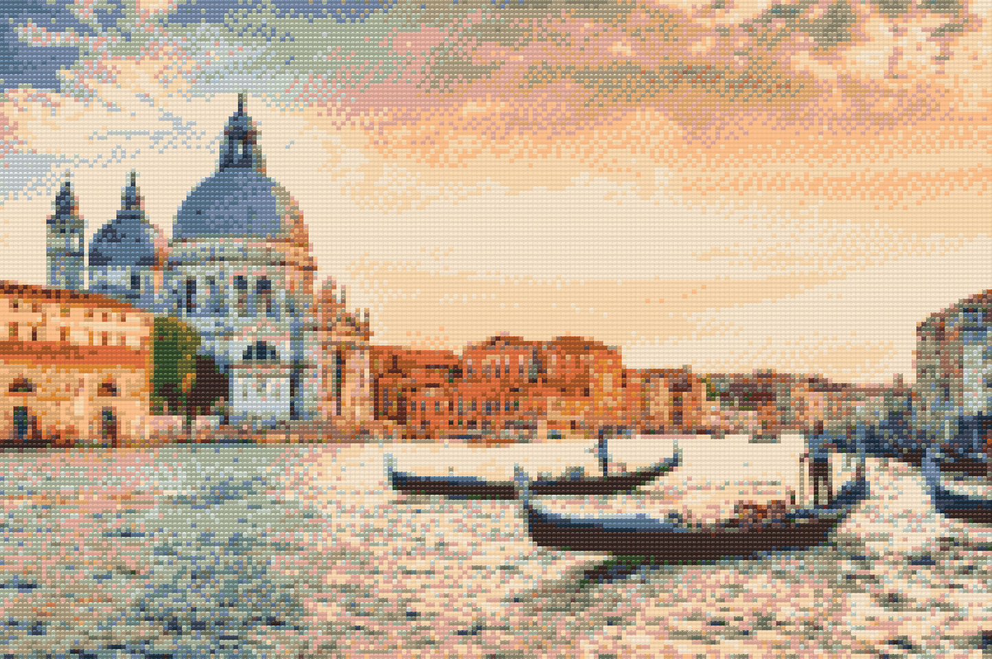 Diamond Paint - Basilikaen Sankt Markus, Venedig 2