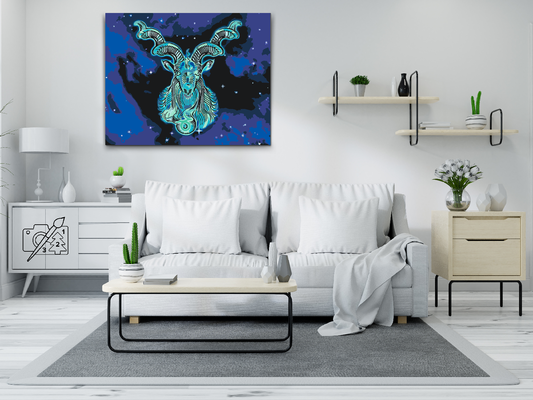 Paint by number - Stenbukken