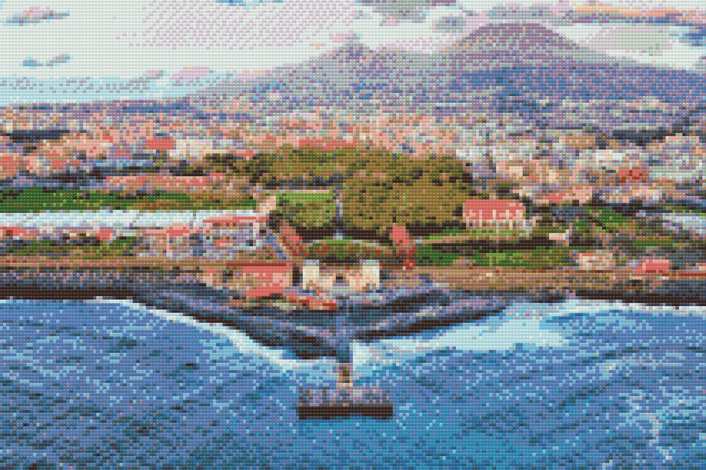 Diamond Paint - Vesuv, Napoli
