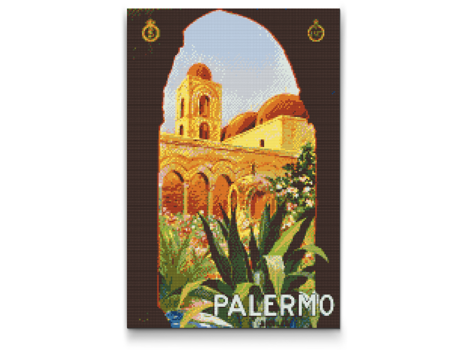 Diamond Paint - Plakat Palermo, Italien