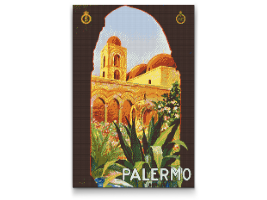 Diamond Paint - Plakat Palermo, Italien