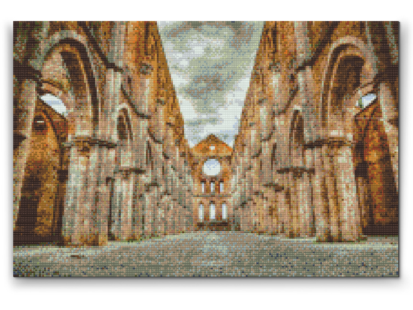 Diamond Paint - Klosteret San Galgano, Toscana