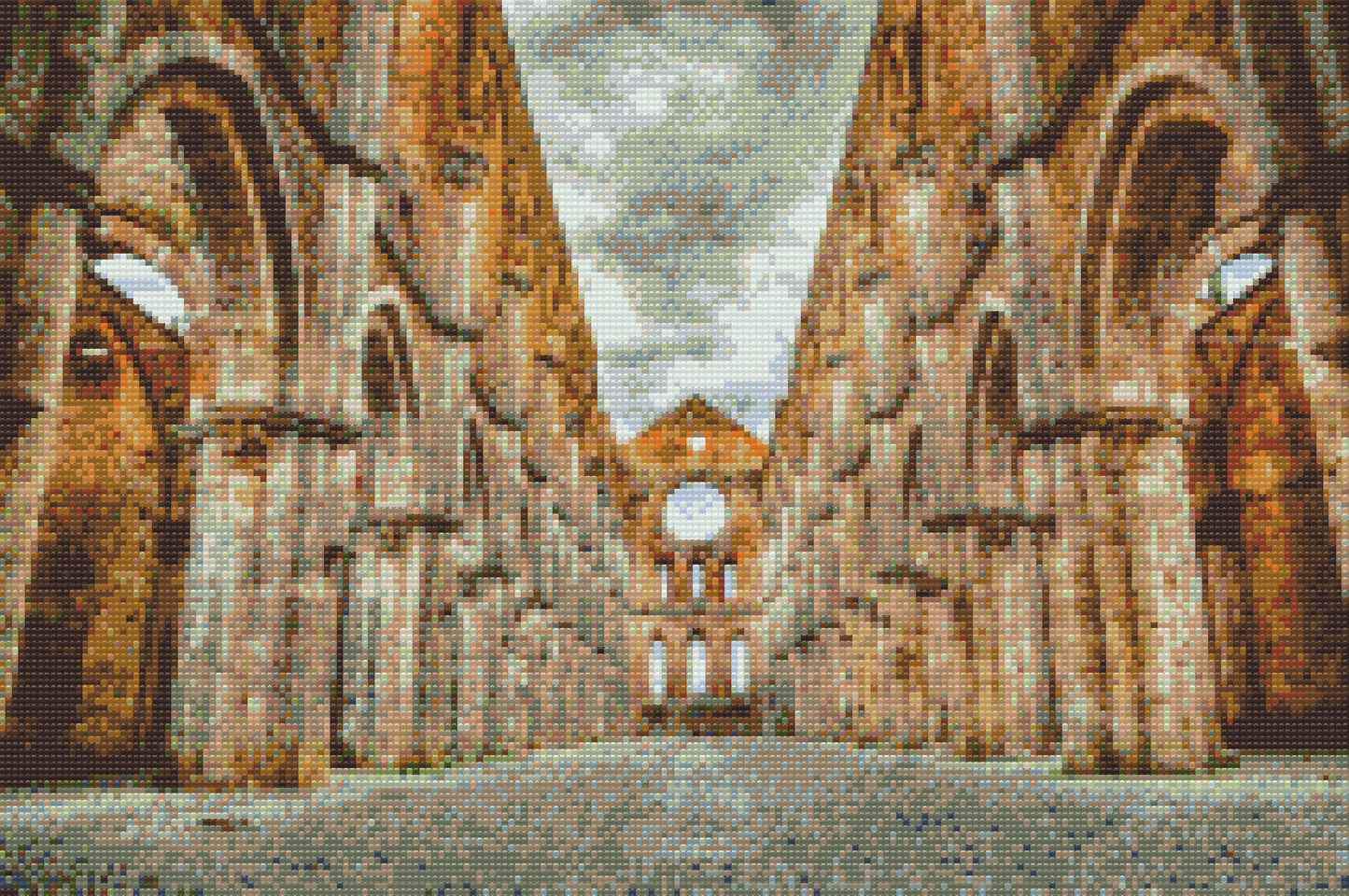 Diamond Paint - Klosteret San Galgano, Toscana