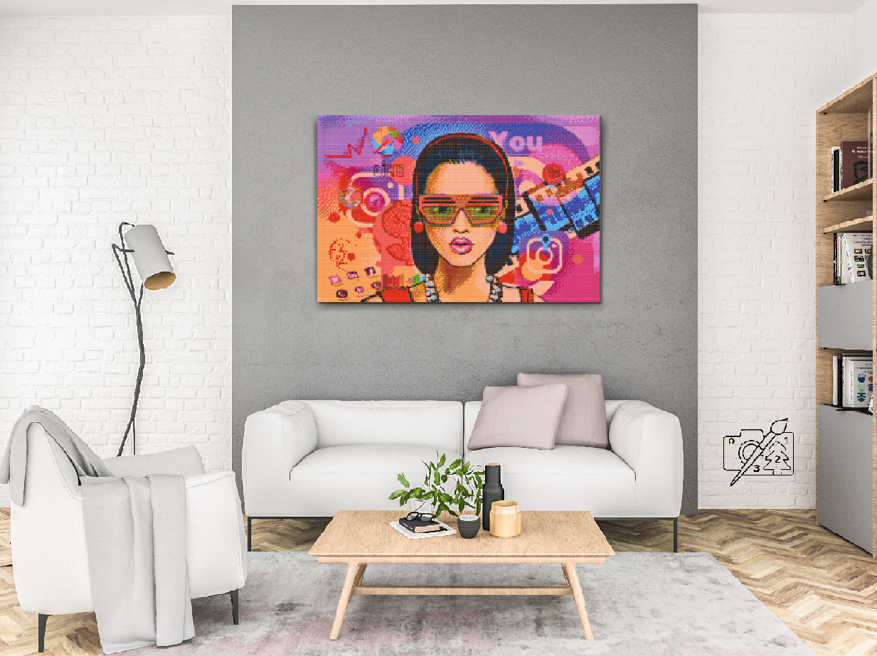 Diamond Paint - Sociale medier