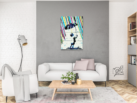 Diamond Paint - Lille dreng med Burch