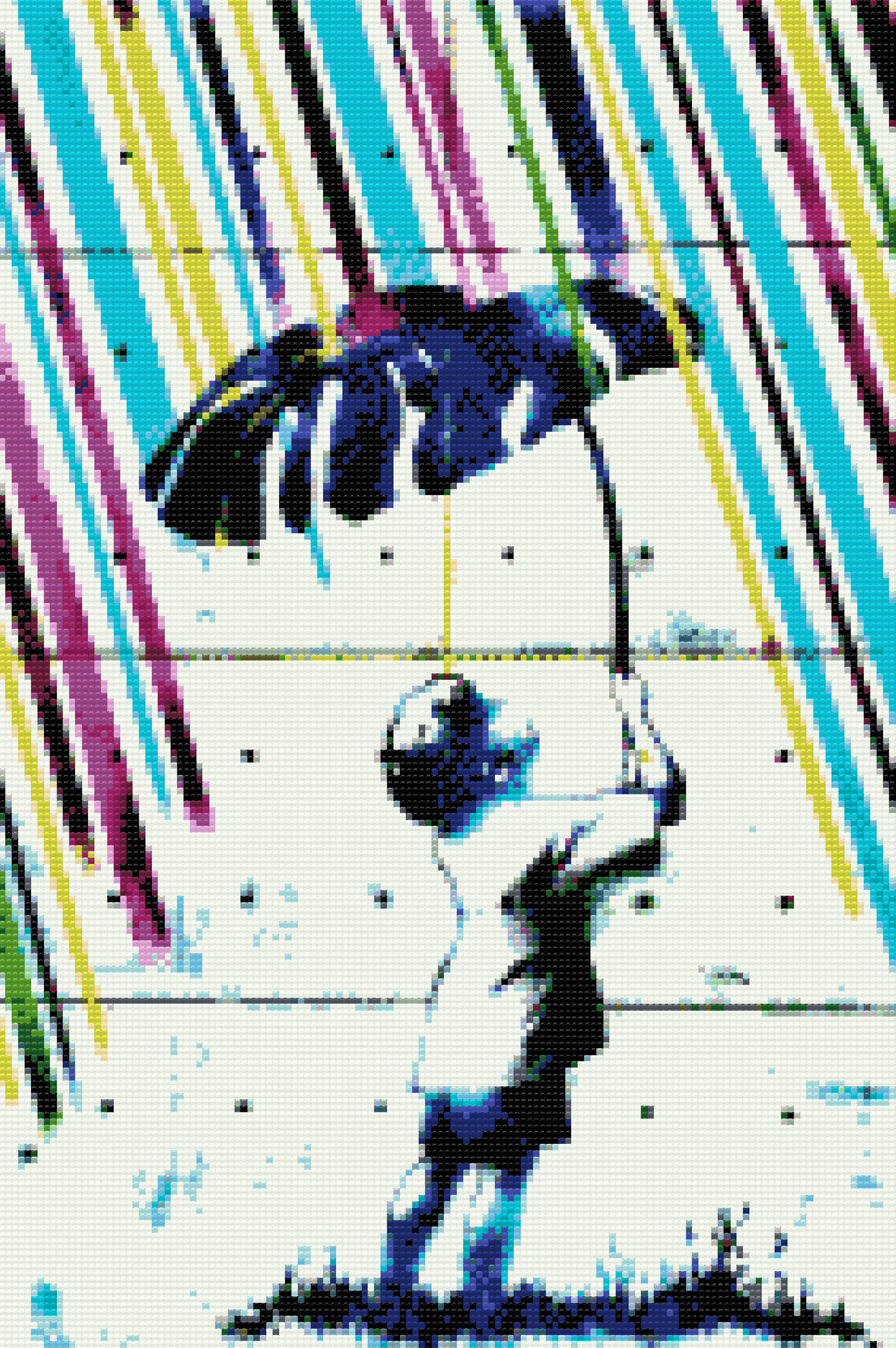 Diamond Paint - Lille dreng med Burch