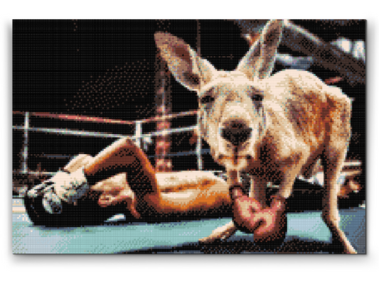 Diamond Paint - Kænguru i ringen