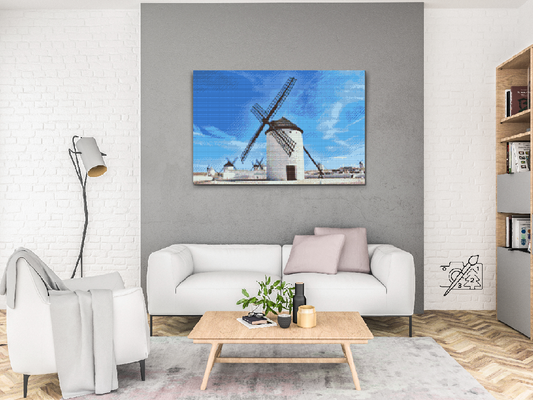 Diamond Paint - Vindmøller