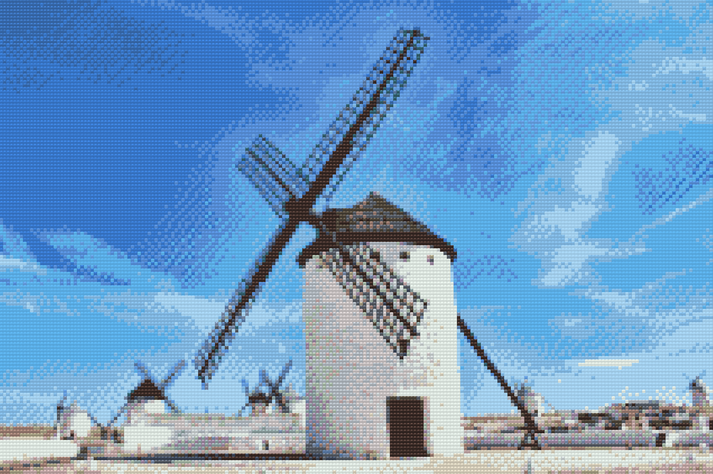 Diamond Paint - Vindmøller