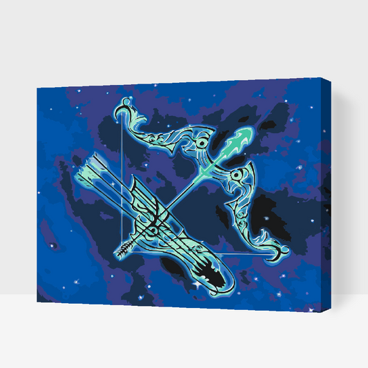 Paint by number - Skytten