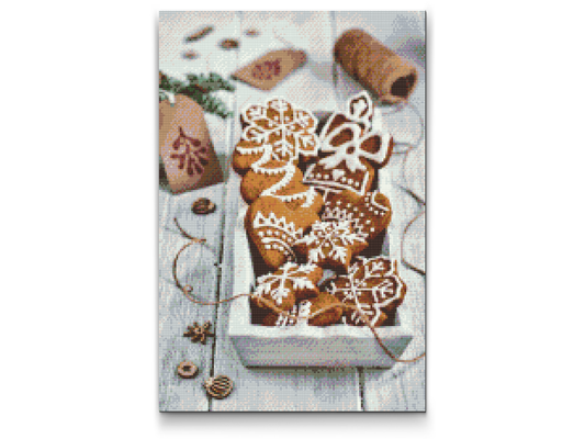 Diamond Paint - Honning-honningpeberkager